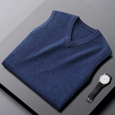 Chaleco de Cachemira para Hombre - Suéter sin Mangas Premium - Image 22
