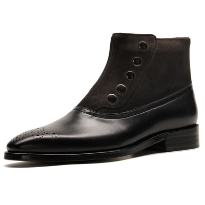 Botas Martin de Cuero con Remaches - Estilo Urbano para Hombre - Image 11