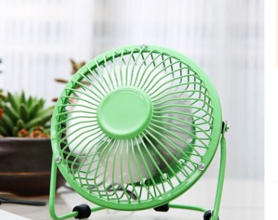 Ventilador Portátil USB Mini de Aluminio para Escritorio - Enfriamiento Silencioso - Image 4
