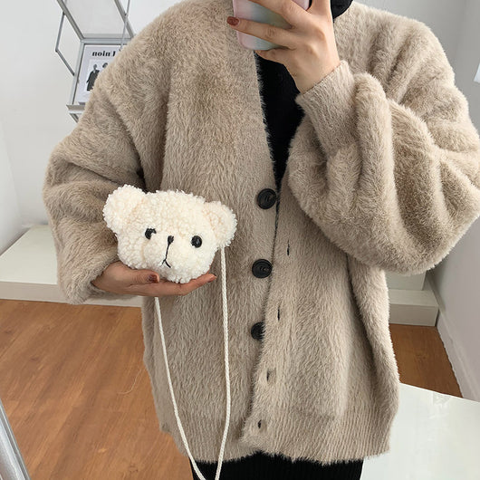 Bolsa Mensajera Oso Peluche - Diseño Versátil para Cualquier Ocasión - Image 6