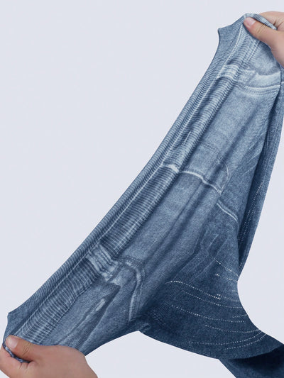 Leggings Estampados Tipo Denim Versátiles y Modernos - Image 13