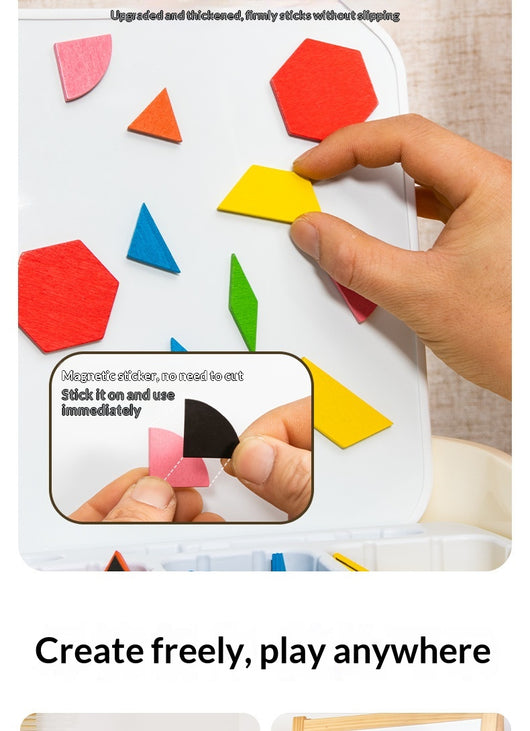 Puzzle Tangram Educativo para Niños - Bloques de Construcción Lógica - Image 12