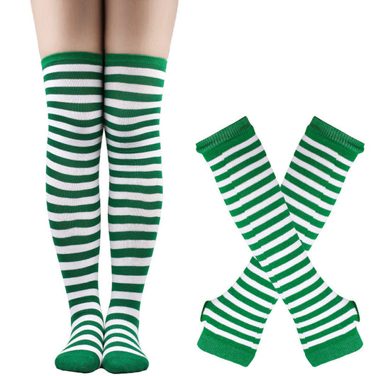 Conjunto de Calcetines y Guantes Festivos Trébol Poliéster - Image 12