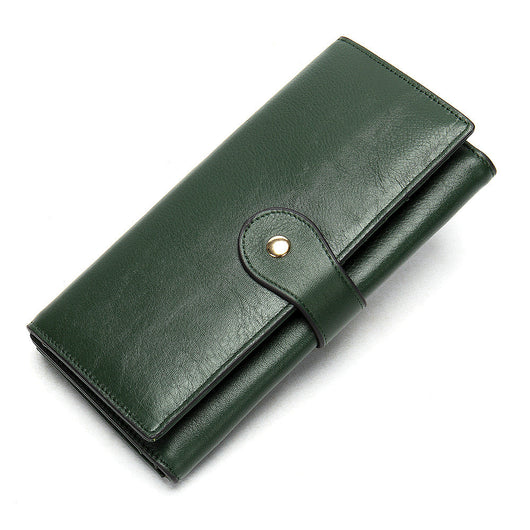 Billetera Dama de Cuero con Protección RFID Antimagnética - Image 18