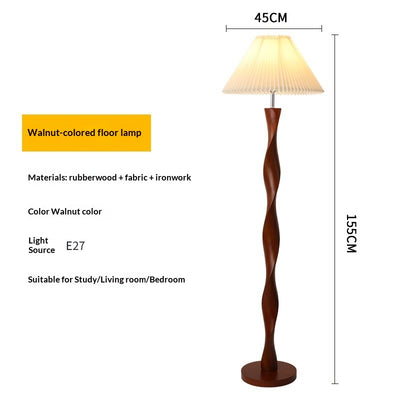 Lámpara de Mesita de Noche en Madera Sólida Nogal - Diseño Minimalista Lujo - Image 6
