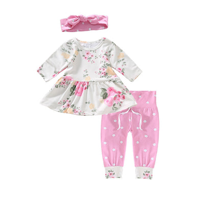 Conjunto de Diadema Floral para Niña - Juego de Tres Piezas - Image 10