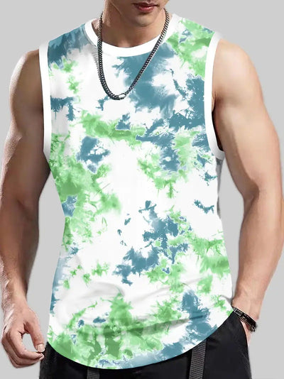 Chaleco sin Mangas Hombre Talla Grande Estampado 3D Retro - Image 17
