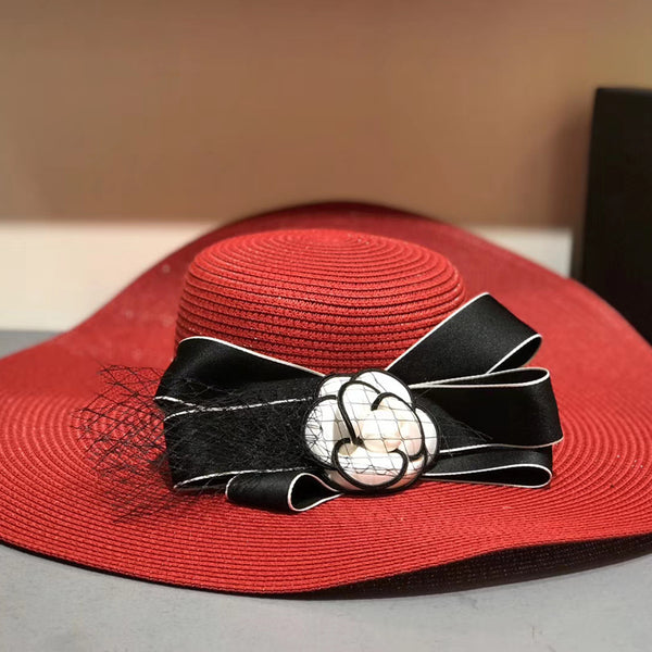 Sombrero Francés Retro para Mujer - Estilo Vintage para Playa y Vacaciones