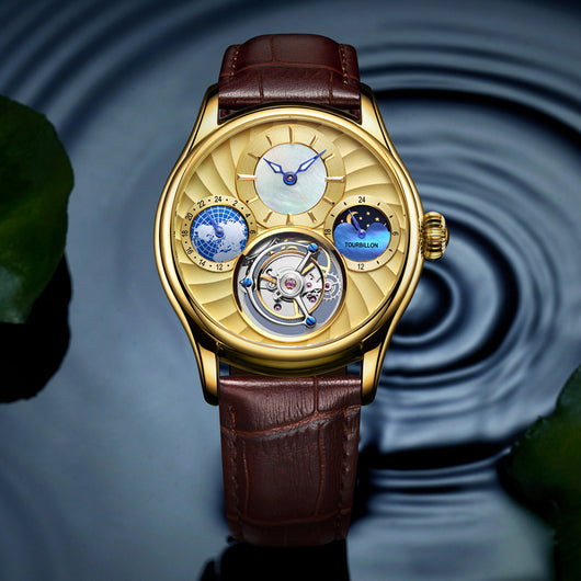 Reloj Mecánico Automático Hueco para Hombre de Negocios - Image 13