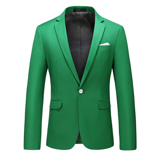 Blazer Ejecutivo Slim Fit Estilo Coreano para Hombre - Image 19
