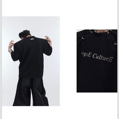Blusa Manga Corta con Diseño Calado y Abertura Lateral - Image 6