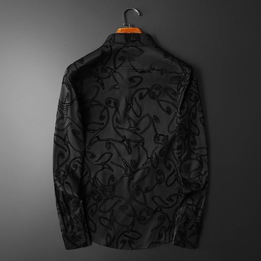 Camisa Slim Fit Tallas Grandes para Hombre - Diseño Moderno y Versátil - Image 10
