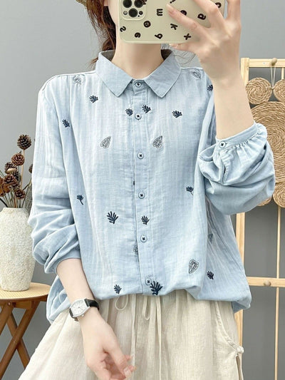 Blusa Larga de Algodón 100% Transpirable y Suave para Mujer - Image 13