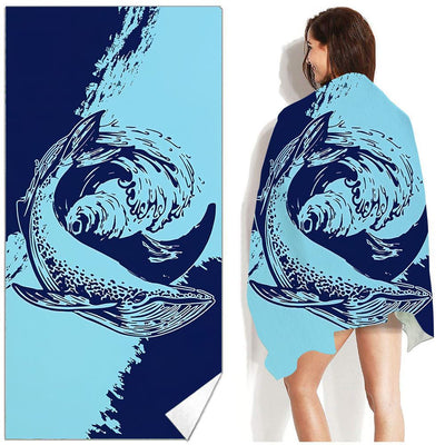 Toalla de Playa Bohemia Estampada - Absorbente y Versátil - Image 10