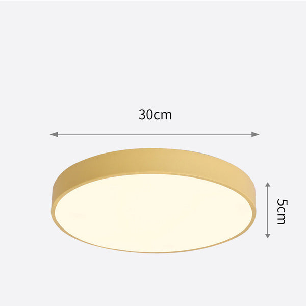 Lámpara de Techo LED Minimalista para Dormitorio