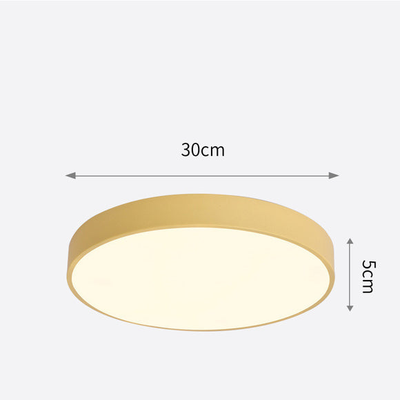 Lámpara de Techo LED Minimalista para Dormitorio