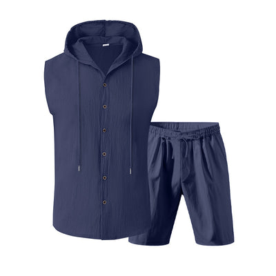 Conjunto de Bermudas y Camiseta sin Mangas para Hombre - Image 22