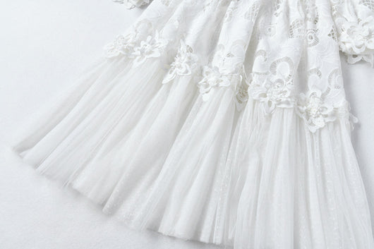 Vestido Hueco Bordado Cintura Esbelta para Mujer - Image 23