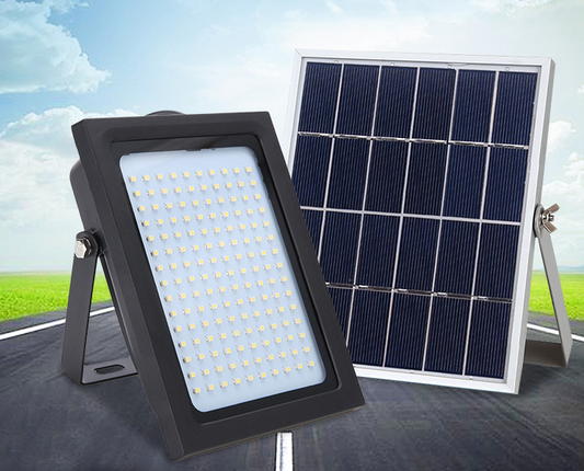 Foco Solar LED para Exteriores - Iluminación sin Electricidad para Techos y Jardines