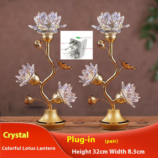 Lámpara Piloto LED Multicolor de Cristal Decorativo - 3 Diseños - Image 8