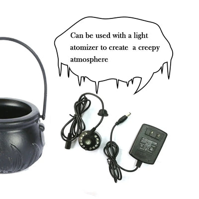 Máquina de Humo LED para Caldero de Bruja con Humidificador y Luces de Color Cambiante - Image 16