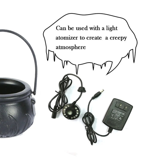 Máquina de Humo LED para Caldero de Bruja con Humidificador y Luces de Color Cambiante - Image 16