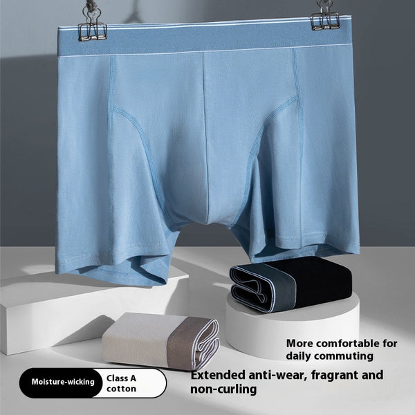 Calzoncillos Deportivos Alargados de Algodón Resistente para Hombre