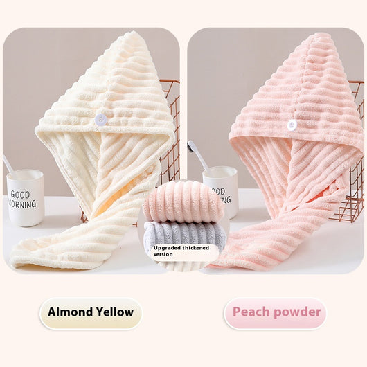 Toalla Turbante Absorbente Candy Velvet para Secar Cabello - Image 10