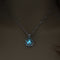 Halloween Glow-in-the-dark Lotus Hollow-out DIY Necklace