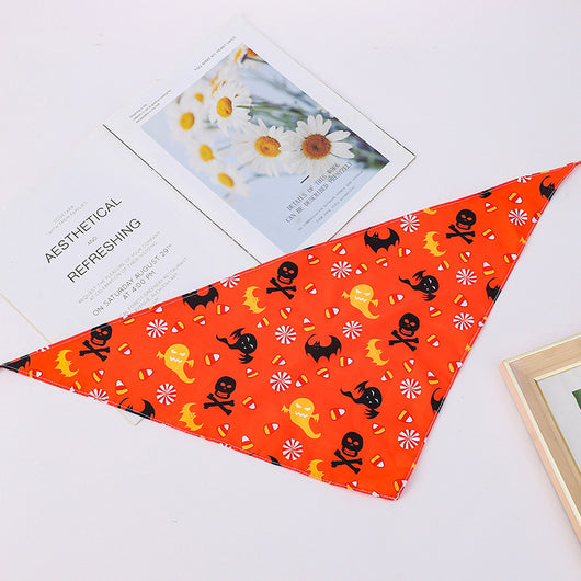 Bufanda Estampada Halloween con Perros y Gatos - Image 13