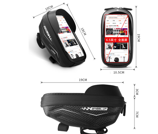 Bolsa Frontal para Bicicleta con Pantalla Táctil para Teléfono - Image 9