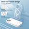 Funda Magnética Transparente con Protector de Lente de Cristal Templado