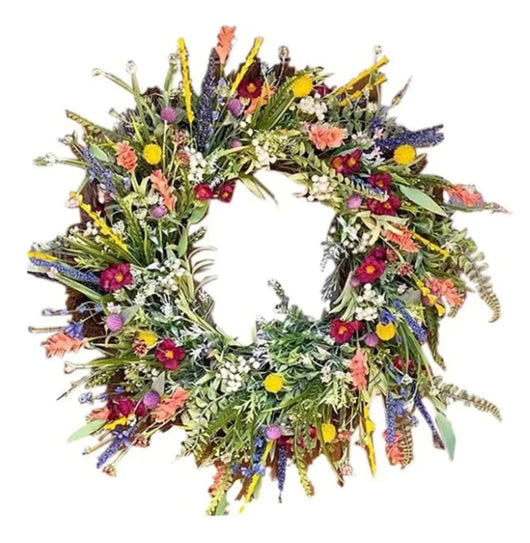 Corona de Flores Silvestres Decorativa - Image 11