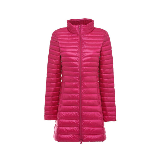 Abrigo Acolchado Mujer Otoño Invierno - Chaqueta Ligera Cuello Alto Ajustada Talla Grande - Image 13
