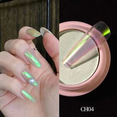 Polvo Espejo Sinfónico para Uñas - Efecto Cromático Profesional - Image 23