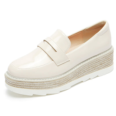 Zapatos Slip-On con Plataforma Secuenciada y Suela Gruesa Elevadora - Image 4