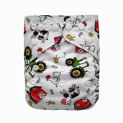 Pantalón de Pañal Doble Abotonado Lavable - Image 32
