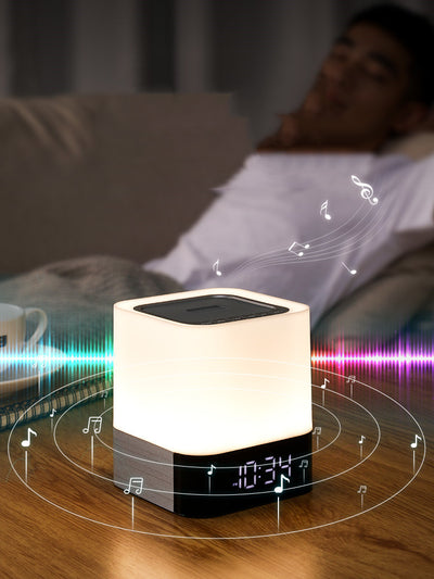 Lámpara Nocturna Inteligente Bluetooth Recargable para Dormitorio - Image 7