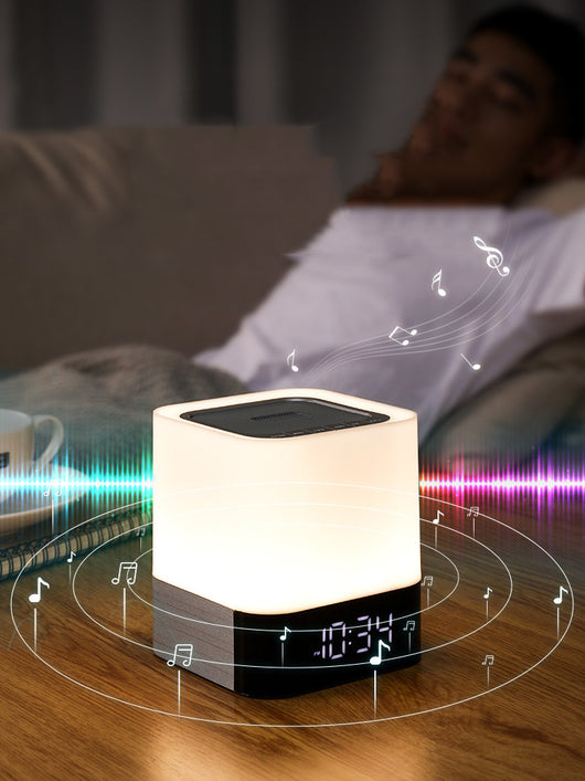 Lámpara Nocturna Inteligente Bluetooth Recargable para Dormitorio - Image 7