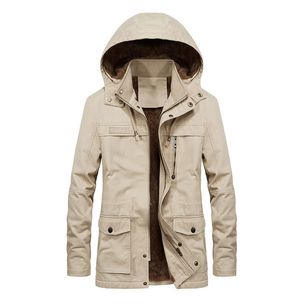 Chaqueta de Algodón para Hombre Maduro - Confort y Estilo