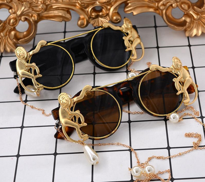 Gafas de Sol Steampunk Vintage con Diseño Retro - Image 2