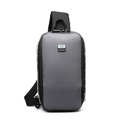 Bolsa Pecho Hombre Estilo Urbano - Mensajero Trendy de Marca - Image 6