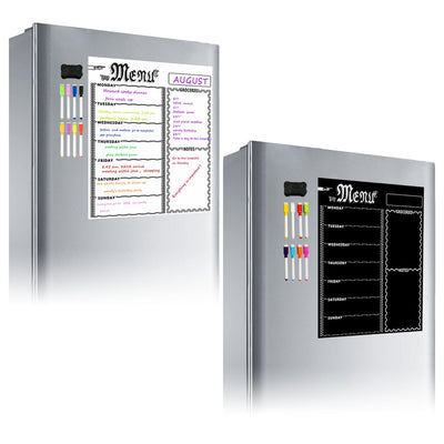 Imán de Refrigerador con Tabla de Planificación Magnética
