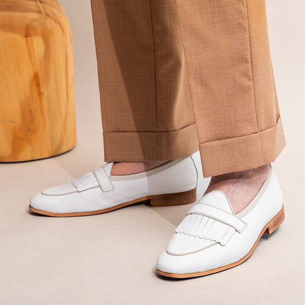 Mocasines para Hombre con Punta Cuadrada