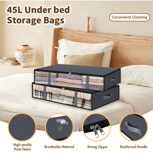 Bolsa Organizadora Plegable Impermeable para Ropa y Edredones