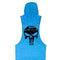 Azul claro e branco - L