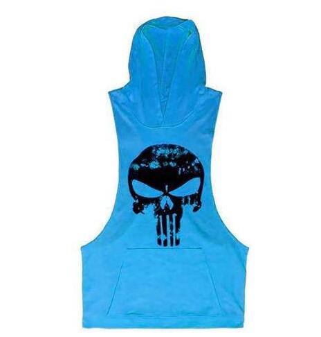 Musculosa Deportiva Calavera con Capucha - Image 15