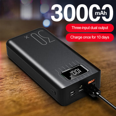 Batería Externa 30000 mAh - Carga Rápida para Múltiples Dispositivos - Image 4