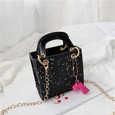 Bolso Infantil con Lentejuelas Brillantes para el Hombro - Image 21