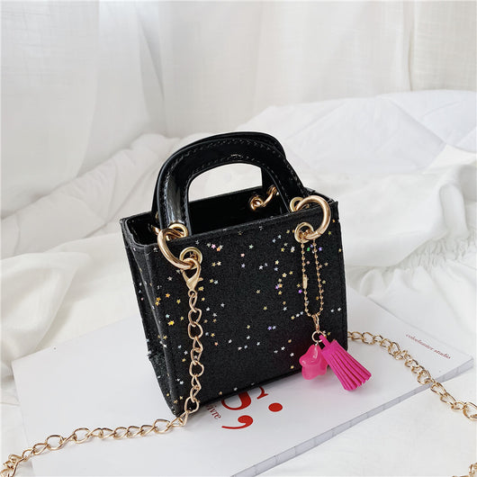 Bolso Infantil con Lentejuelas Brillantes para el Hombro - Image 21